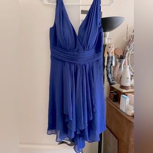 Cobalt blue cocktail dress